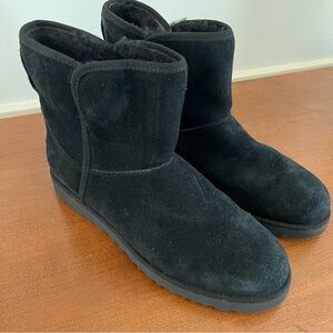Women’s Ugg Boots Short Black Size 8.5